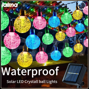 （Warranty）LAIMA LED Bulb Solar Christmas Light Bubbles Crystal Ball Globe Fairy Lamp  Home Christmas Party Decoration