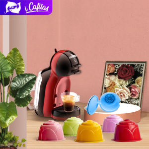 I Cafilas DGPNC03 No Crema Coffee Capsule Filter Reusable Refillable for Dolce Gusto Nescafe CIRCOLOGENIO 2MINI MEMINIMELODY