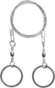 Chill Journey Hand Wire Saw Outdoor Survival Saw Compact Lightweight Saw Cutting Wood Gergaji Kawat