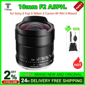 TTArtisan 10mm F2 ASPH APS-C Wide Angle Mirrorless Cameras Lens for Fuji X-T200 X-T30 II Sony A6500 A7R III Nikon Z for Canon RF
