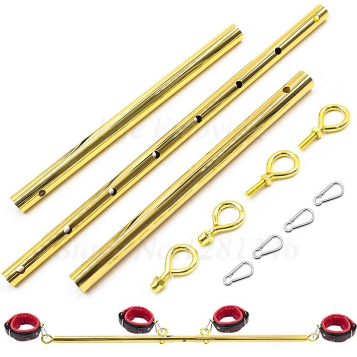 sex toys for intimacy Adjustable Bondage Spreader Bar Stainless Steel... From Zhengrui08, $22.65 main image 0