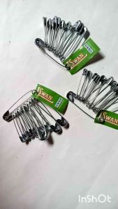 PENITI HIJAB / JILBAB JARUM LSWAN ISI 12 PCS/1 lusin