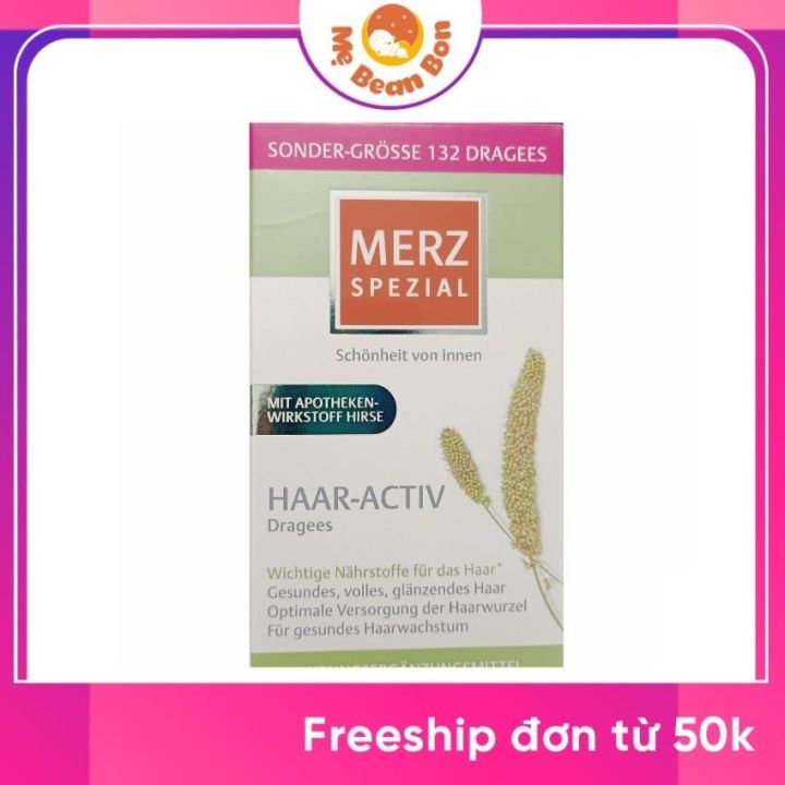 viên uống hỗ trợ mọc tóc Merz Special Haar-Activ của Đức giúp ngăn rụng tóc, hói, kích mọc tóc hiệu quả