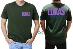 KAOS ATASAN PRIA LUKAS 16:10 PREMIUM WANITA DTF BERKUALITAS