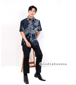 Dress Hailey Batik Dress Batik Wanita Terbaru Dress Kondangan Fashion Wanita Kekinian Cod