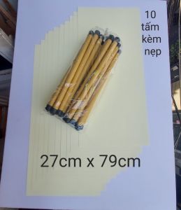 10 Giấy viết thư pháp kèm nẹp nhiều kích thước lựa chọn. Giấy ganh thư pháp.