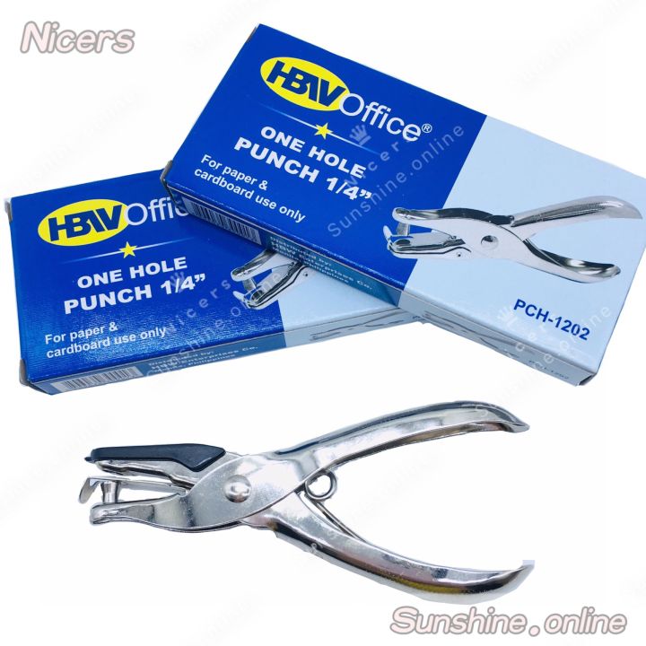 PCH-1202 HBW One Hole Puncher Ticket Puncher 1/4"