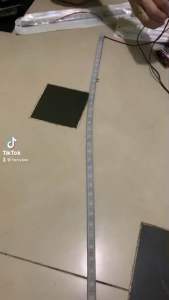 Lampu led strip fleksibel 30cm rgb kedip flash new strobo 5050-18led 12Volt