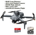 New LYZRC L600 PRO MAX 3KM Distance Professional Video Camera EIS 4K HD Dual Camera 3-Axis Gimbal 360° Obstacle Avoidance Brushless  FPV GPS Dro 300M Height 30Mins. 