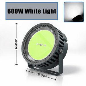 Ultra Fishing Light 600W High Power Fish Attractor IP68 Waterproof Deep Sea Lamp