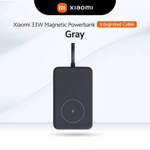 [Xiaomi] 33W Magnetic Wireless Charging Mobile Power Bank 10000mAh (Built in Data Cable) Dual Charging Mode