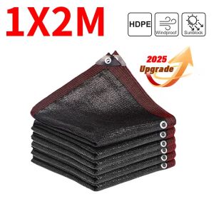 UV Resistant 90% Shade Net Black Outdoor Garden Net Agricultural Net Greenhouse Net Sun Protection Shade Net#ZYW