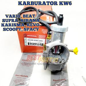 Karburator honda Vario/Beat/Supra/Kirana/Karisma/Revo/Scoopy/Spacy kw6 ahm kualitas original ori asli
