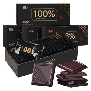 Sugar-free dark chocolate  100% Pure Dark Chocolate Free Sugar