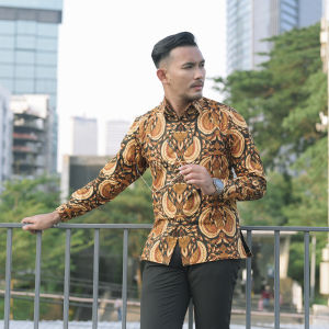 Jayabaya Batik Thahir Kemeja Batik Furing Lengan Panjang