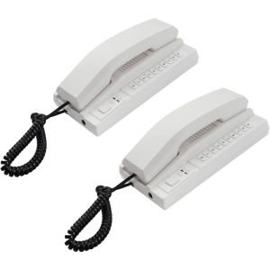 New Wireless 2.4GHz 433MHz Recharged Audio-Intercom System Secure Interphone Handsets Expandable for Warehouse Office home phone