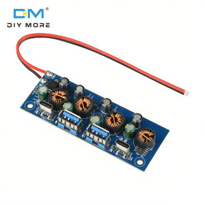 Diymore 90W Dọc Nhanh Chóng mô-đun sạc Tất Cả Các Giao Thức sạc điện thoại thông minh DC Bước Xuống Xe lưu trữ năng lượng Sửa Đổi bảng sạc DC 9-30V 10A