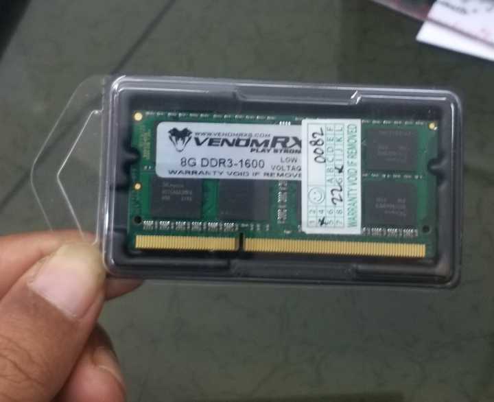 MEMORY VENOM RX SODIMM DDR3 8GB PC1600 RAM LAPTOP
