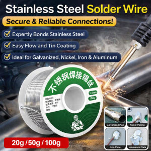 Stainless Steel Welding Rod High Purity Solder Wire Durable Metal Joining Welding Equipment