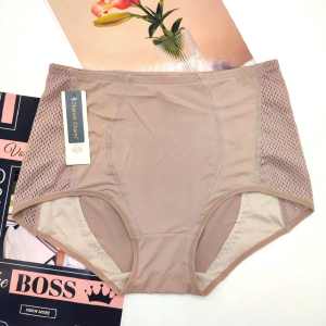 Panty High Waist Premium Breathable Ice Silk Spandex Panty Hipster Panties Good Quality 25-38