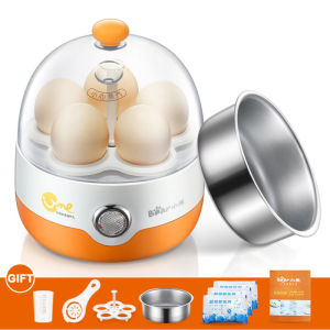 Bear Multi-Function Single Layer Electric Food and Egg Cooker/ Boilers & Steamer Breakfast Machine Automatic Power-off Anti-dry