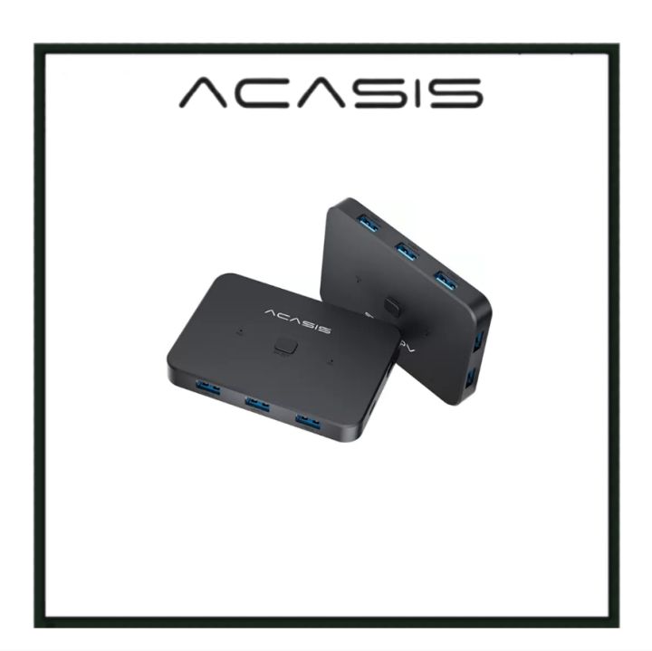 Acasis-KVM switcher, HDMI distributor, two in and one out support, 4K ...