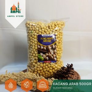 Kacang Arab 500gr Oleh-oleh Haji & Umroh Cocok Untuk Puasa Enak Renyah