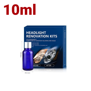 Car Headlight Refurbishment Liquid Car Headlamp Restoration Wash Kit Car Light Polisher Repair Kits 汽车大灯翻新剂划痕修复液