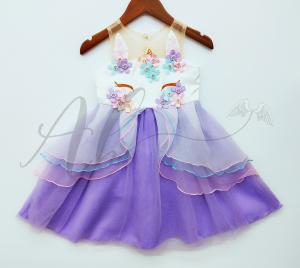 Angel Baby Unicorn Costume Tutu Dress