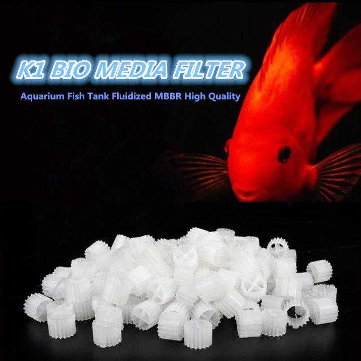 【READY STOCK】 500gm K1 Bio Media (Excellent Grade) koi aquarium sump filter  MBBR Lazada