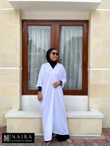 Naira - PROMO KAFTAN POLOS MEWAH - KAFTAN POLOS PREMIUM MOSCREPE - KAFTAN SULTAN POLOS PREMIUM By Naira