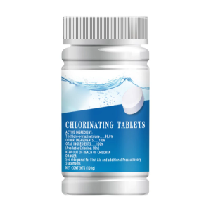 Chlorine Tablets For Pool Maintenance 100g Easy To Use Friendly Formula Keep Pool Water Freshing and Inviting