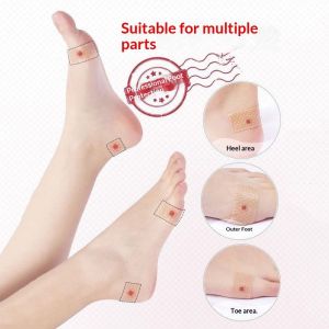 QIHUISHI Bảo vệ gót chân bằng chất liệu silicone ẩn dấu cho giày cao gót-miếng lót chăm sóc bàn chân chống trượt chống nước thoải mái