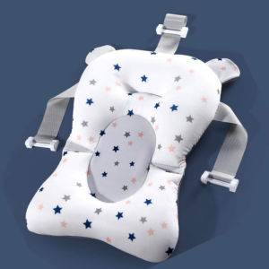 Baby Bath Mat Pad Pillow for Bathtub Newborn Anti Slip Soft Floating Bathing Seats Support Cushion
