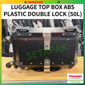 KAWASAKI - LUGGAGE TOP BOX ABS PLASTIC DOUBLE LOCK 50L