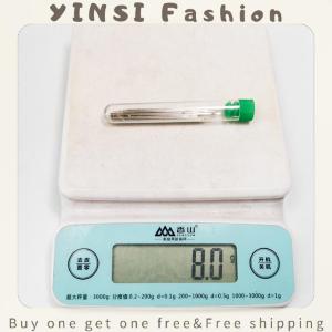YINSI 25 Pcs Large Eye Stitching Needles Sewing Needles Handmade Leather Needle Steel Yarn Knitting Needles Sewing Tool Set