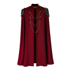 [ Spot Goods ] Medieval Gothic Cloak European Mens and Womens Retro Royal Hooded Halloween Costume