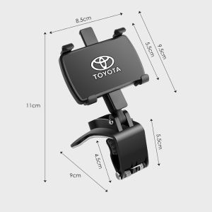 [2024 Upgraded] Phone Mount for Car Dashboard Rotation Car Phone Holder Mount for Toyota Camry Corolla Vios Hilux Innova Avanza yARIS Avalon Wigo Rush Etios