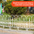 Decorative Garden Fence Insert 6 Pack Rustproof Plastic Garden Picket Fence Edging Lawn Flowerbeds Plant Borders Decorative for Yard Landscape Patio. 