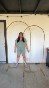 Metal Wedding Arch Gold Stand Frame Background Photo Props Wedding Decoration Birthday Baby Shower Anniversary Party Needs