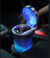 Asbak Mobil Keren LED Blue Light RGB Car Ashtray Asbak Rokok Mobil Asbak Di Dalam Mobil Portable. 