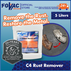 FOVAC C4 Rust Remover/ Rust Cleaner/ Rust Cleaning Agent - 5L