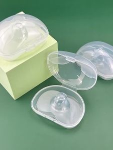 KOI STORE  Cover Bahan Silikon Protector Pelindung Puting Ibu ASI Menyusui Melindungi Gigitan Bayi Breast Pad Aman Untuk Bayi