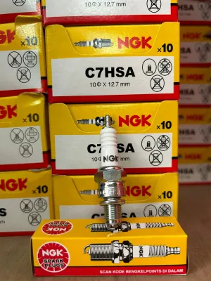 BUSI C7HSA BUSI BEBEK MIO OLD DRAT PENDEK NGK ORIGINAL ASLI