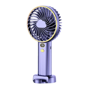 Desk Fan 6000mAh Outside Travel Fan Desktop Fan Bedroom Fan Office Fan Air Cooling Fan Digital Display Fan for Bedroom