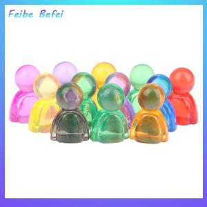 [Feibe Befei] 20Pcs 24x16x12mm Games Markers Acrylic Interact Game Colorful Humanoid Chess Pieces For Board Game Card Accessories