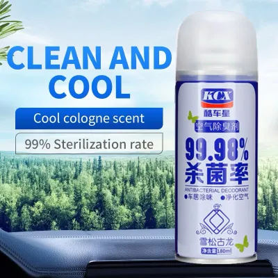 180ML Car Air Freshener Air Interior Deodorant Antibacterial Sterilization Home Air Cleaner Disinfectant Spray