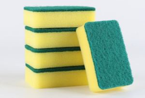 Dish Washing Sponge Kitchen Pot Plate Bowl Cleaning Sponge