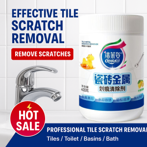 Metal Tile Scratch Remover for Ceramic Porcelain Surfaces Professional Grade Polish for Scuff Marks Stain Removal Floor Wall Tiles Stain