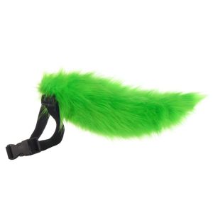 ANQII Handmade Cat Ears Headband Plush Furry Hair Hoop Alien Style Animal Tail Costume Halloween Party